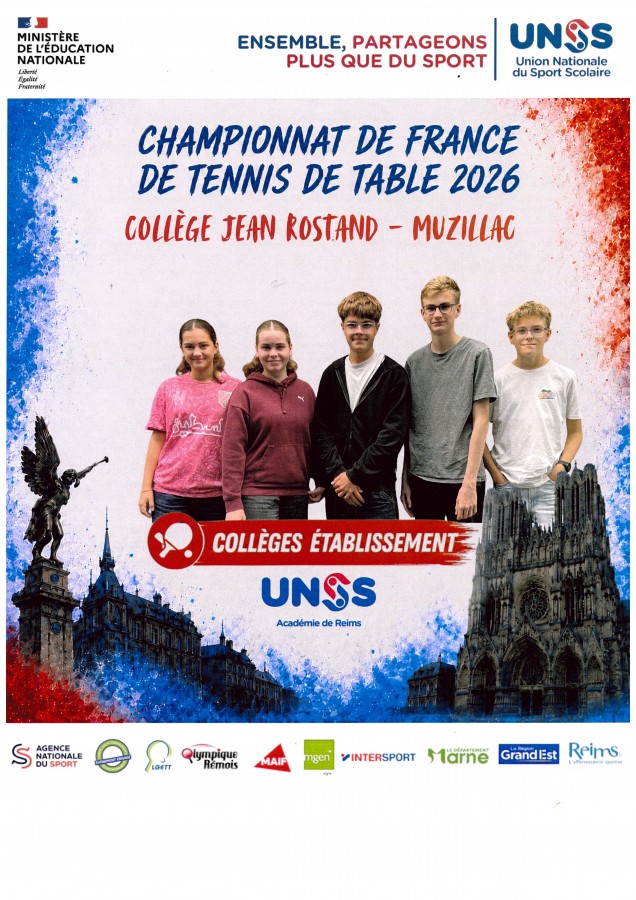 UNSS Championnat de France 2026